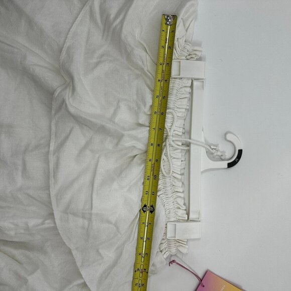 Stoney Clover for Target White Mini Skirt Tiered Size Medium - Picture 3 of 8